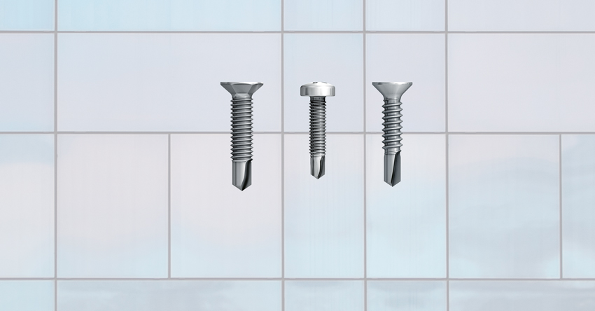 Window self-drilling screws 